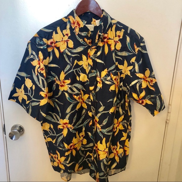 NWT men’s Hawaiian Aloha shirt cotton size M - Picture 2 of 5